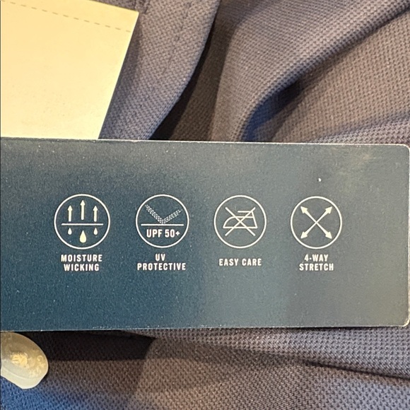 NEW J. Crew Navy Performance Button Down Shirt - Picture 6 of 6